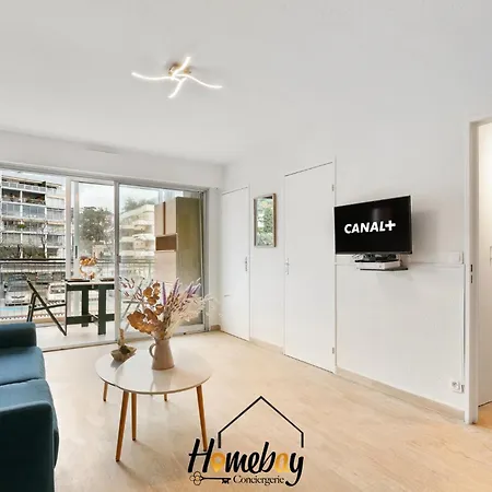 Apartment Cosy, Emplacement Ideal 2 Minute Des Plages *